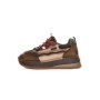 Pantofi Sport Dama din piele naturala A006-1 BROWN-GREEN | ADVANCER