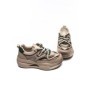 Pantofi Sport Dama din piele naturala 8003 APRICOT-GREEN | FRANCO GERARDO