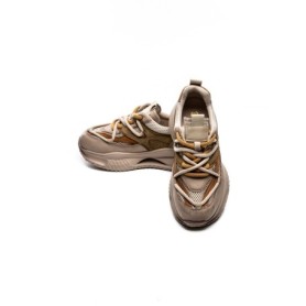 Pantofi Sport Dama din piele naturala 8003 APRICOT-YELLOW | FRANCO GERARDO