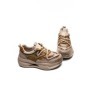 Pantofi Sport Dama din piele naturala 8003 APRICOT-YELLOW | FRANCO GERARDO