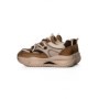 Pantofi Sport Dama din piele naturala 8003 APRICOT-COFFEE | FRANCO GERARDO