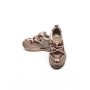 Pantofi Sport Dama din piele naturala 8003 APRICOT-RED | FRANCO GERARDO