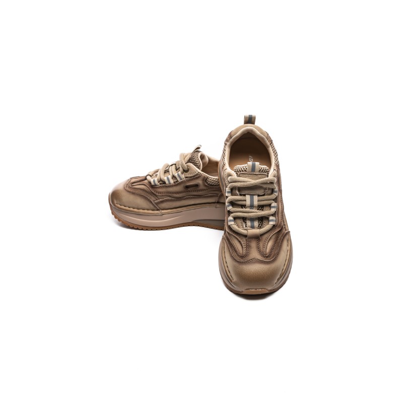 Pantofi Sport Dama din piele naturala A006 APRICOT | ADVANCER