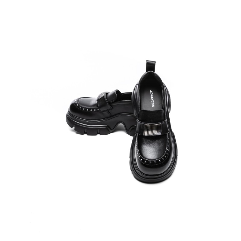 Pantofi Casual Dama din piele naturala 3217 BLACK | ADVANCER