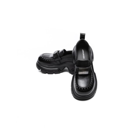 Pantofi Casual Dama din piele naturala 3217 BLACK | ADVANCER