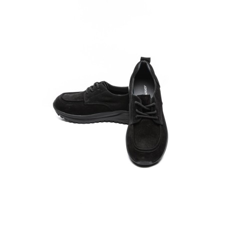 Pantofi Casual Dama din piele naturala 53661 BLACK | ADVANCER