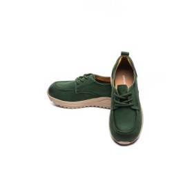 Pantofi Casual Dama din piele naturala 53661 GREEN | ADVANCER