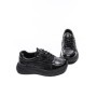 Pantofi Sport Dama din piele naturala S5353 BLACK | ADVANCER