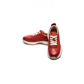 Pantofi Sport Dama din piele naturala 3708-1 RED | ADVANCER