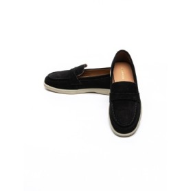 Pantofi Casual Dama din piele naturala 26A39 BLACK | ADVANCER
