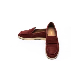 Pantofi Casual Dama din piele naturala 26A39 RED | ADVANCER