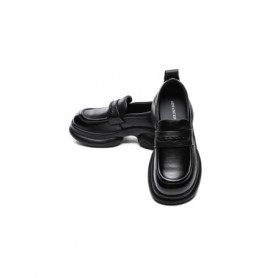 Pantofi Casual Dama din piele naturala 10821 BLACK | ADVANCER
