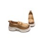Pantofi Casual Dama din piele naturala 10821 YELLOW | ADVANCER