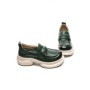 Pantofi Casual Dama din piele naturala 10821 GREEN | ADVANCER