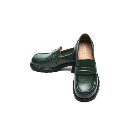 Pantofi Casual Dama din piele naturala 25N88 GREEN | ADVANCER