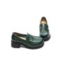 Pantofi Casual Dama din piele naturala 25N88 GREEN | ADVANCER