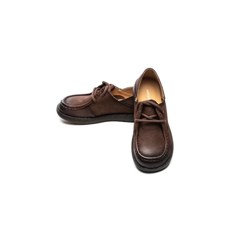 Pantofi Casual Dama din piele naturala 3852 BROWN | ADVANCER