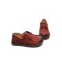 Pantofi Casual Dama din piele naturala 3852 RED | ADVANCER