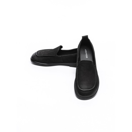 Pantofi Casual Dama din piele naturala 6150 BLACK | ADVANCER