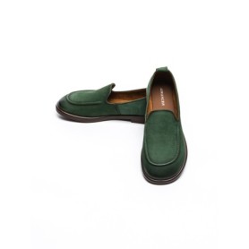 Pantofi Casual Dama din piele naturala 6150 GREEN | ADVANCER
