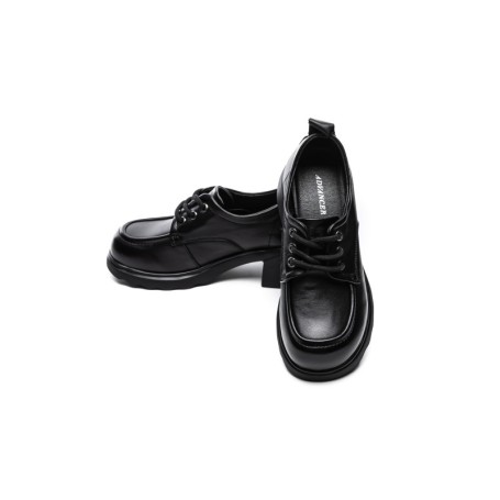 Pantofi Casual Dama din piele naturala 25N89 BLACK | ADVANCER