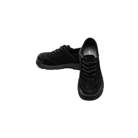 Pantofi Casual Dama din piele naturala 6886 BLACK | ADVANCER