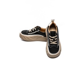 Pantofi Sport Dama din piele naturala 77006 BLACK | ADVANCER
