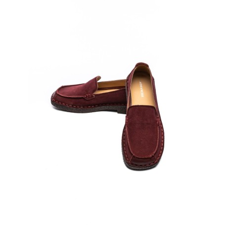 Pantofi Casual Dama din piele naturala 2881X RED | ADVANCER