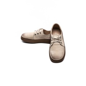 Pantofi Casual Dama din piele naturala 663-1 CREAM | ADVANCER