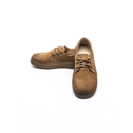 Pantofi Casual Dama din piele naturala 663-1 TAUPE | ADVANCER