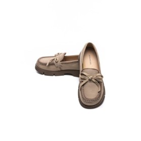 Pantofi Casual Dama din piele naturala 6889 CREAM | ADVANCER