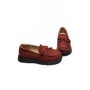 Pantofi Casual Dama din piele naturala 6889 RED | ADVANCER