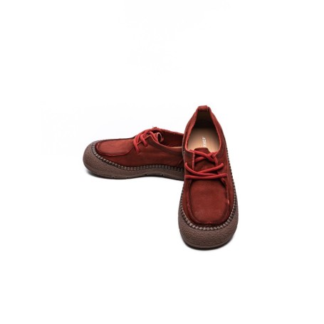 Pantofi Casual Dama din piele naturala KM5169 RED | ADVANCER
