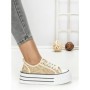 Tenisi Dama 806-4C BEIGE | RED JIN