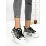 Tenisi Dama 887-4A BLACK | RED JIN