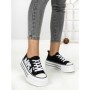 Tenisi Dama 810-4A BLACK-WHITE | RED JIN