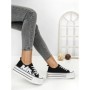 Tenisi Dama 810-4A BLACK-WHITE | RED JIN