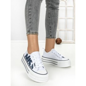 Tenisi Dama 810-4B WHITE-NAVY | RED JIN