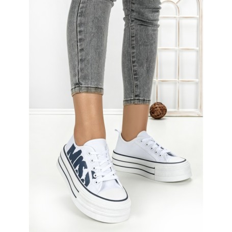 Tenisi Dama 810-4B WHITE-NAVY | RED JIN