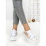 Tenisi Dama 810-4C WHITE-BEIGE | RED JIN