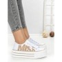 Tenisi Dama 810-4C WHITE-BEIGE | RED JIN