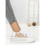 Tenisi Dama 810-4C WHITE-BEIGE | RED JIN