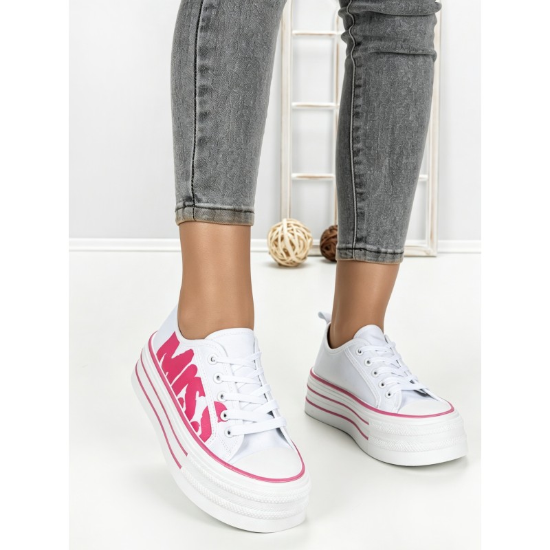Tenisi Dama 810-4D WHITE-PINK | RED JIN