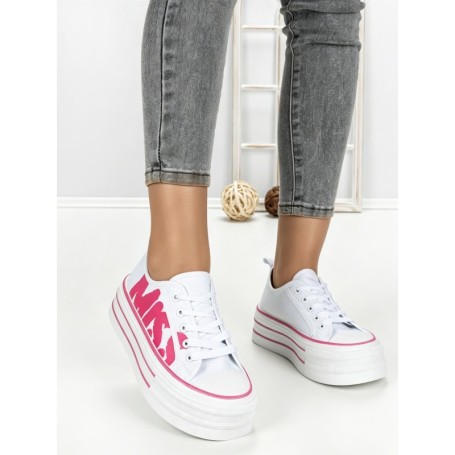 Tenisi Dama 810-4D WHITE-PINK | RED JIN