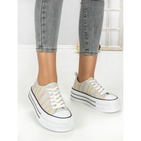 Tenisi Dama 803-4B RAINBOW | RED JIN