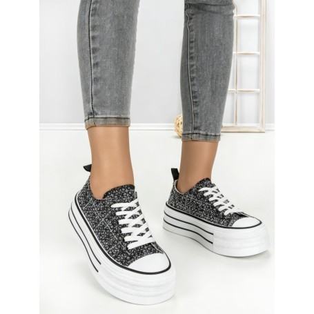 Tenisi Dama 804-4A BLACK | RED JIN