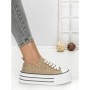 Tenisi Dama 804-4B BEIGE | RED JIN