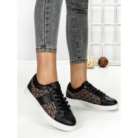 Sneakers Dama 815-4A BLACK | RED JIN