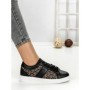 Sneakers Dama 815-4A BLACK | RED JIN