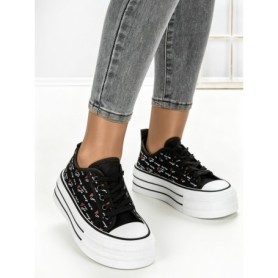 Tenisi Dama 885-4A BLACK | RED JIN